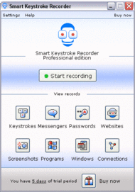 #1 Smart Keystroke Recorder Pro screenshot